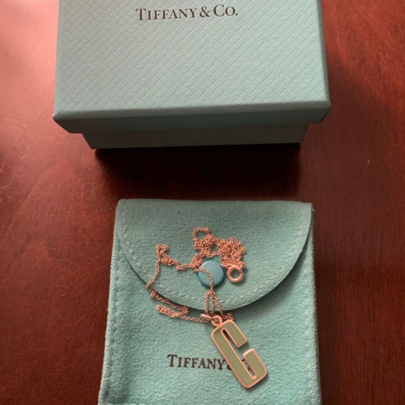 Tiffany & Co. Jewelry - Tiffany & Co Sterling Silver "C" necklace